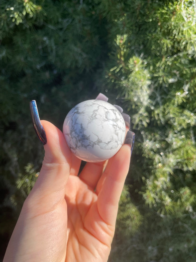 Howlite Sphere