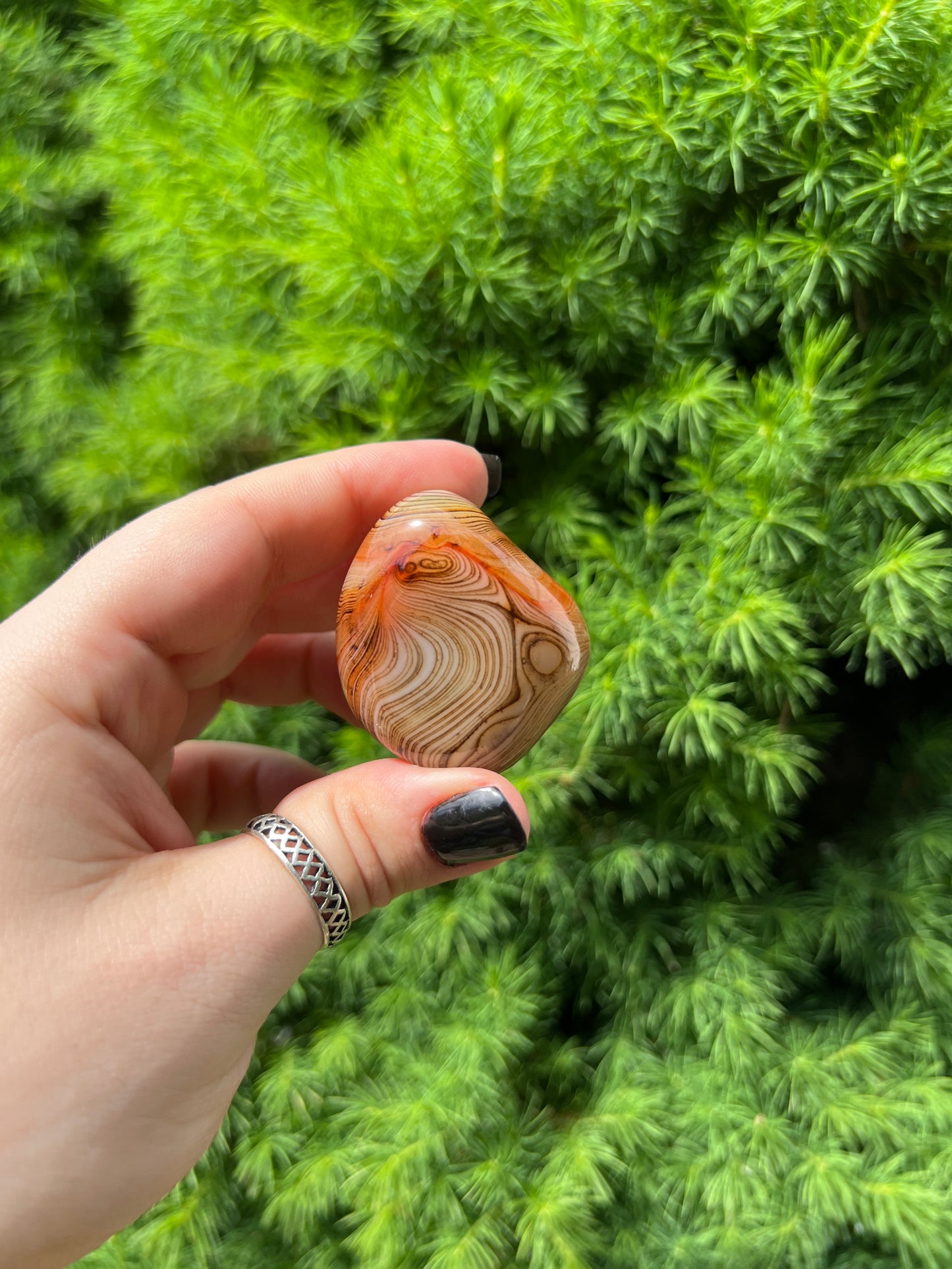 Sardonyx Palm Stone (M)