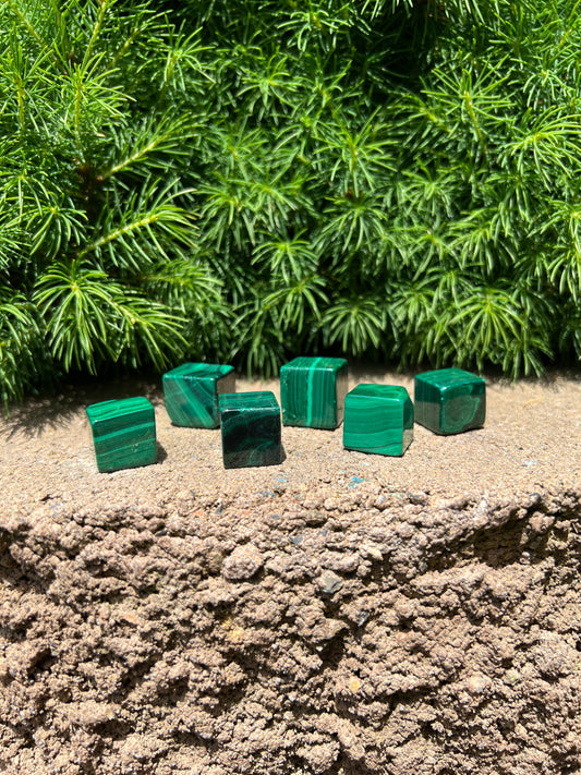 Malachite Cube (s)