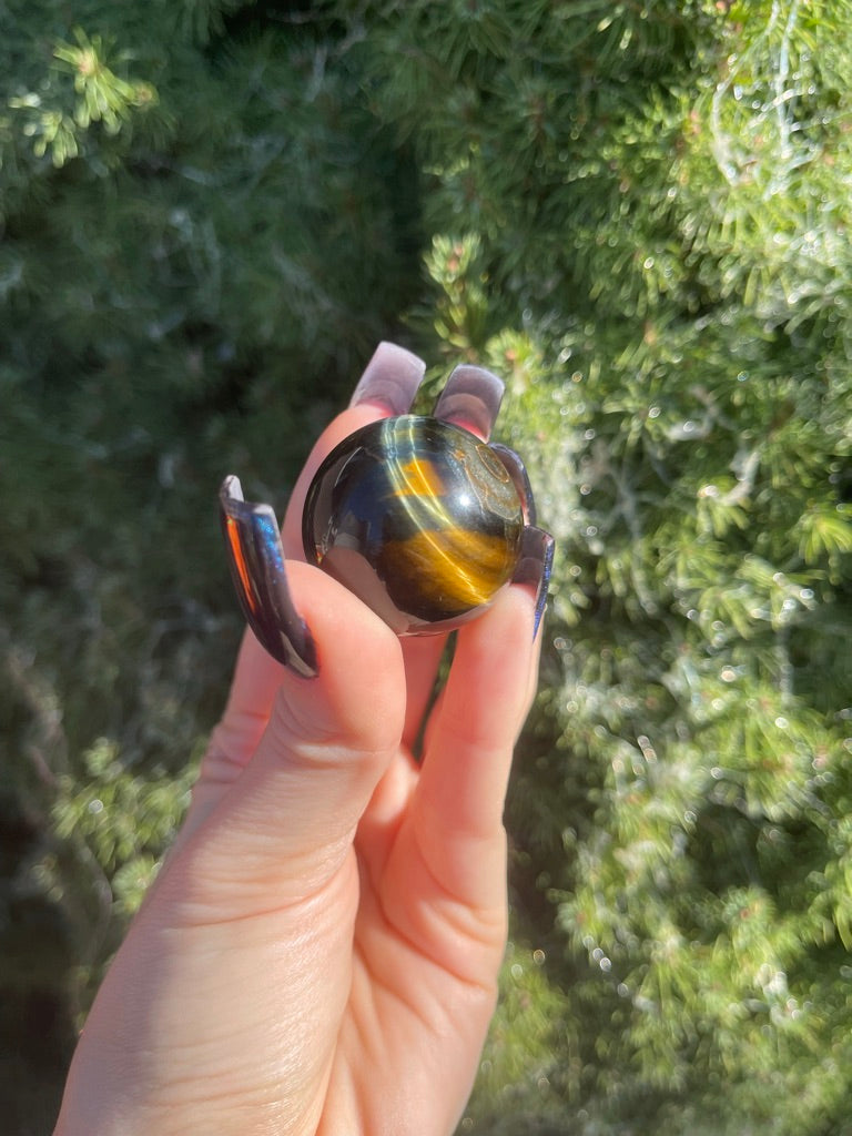 Blue Tiger’s Eye Sphere