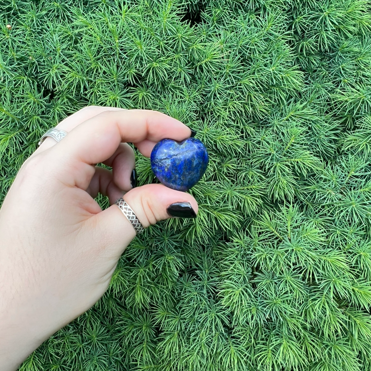 Lapis Lazuli Mini Heart