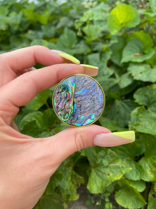 Abalone Shell Round Popsocket