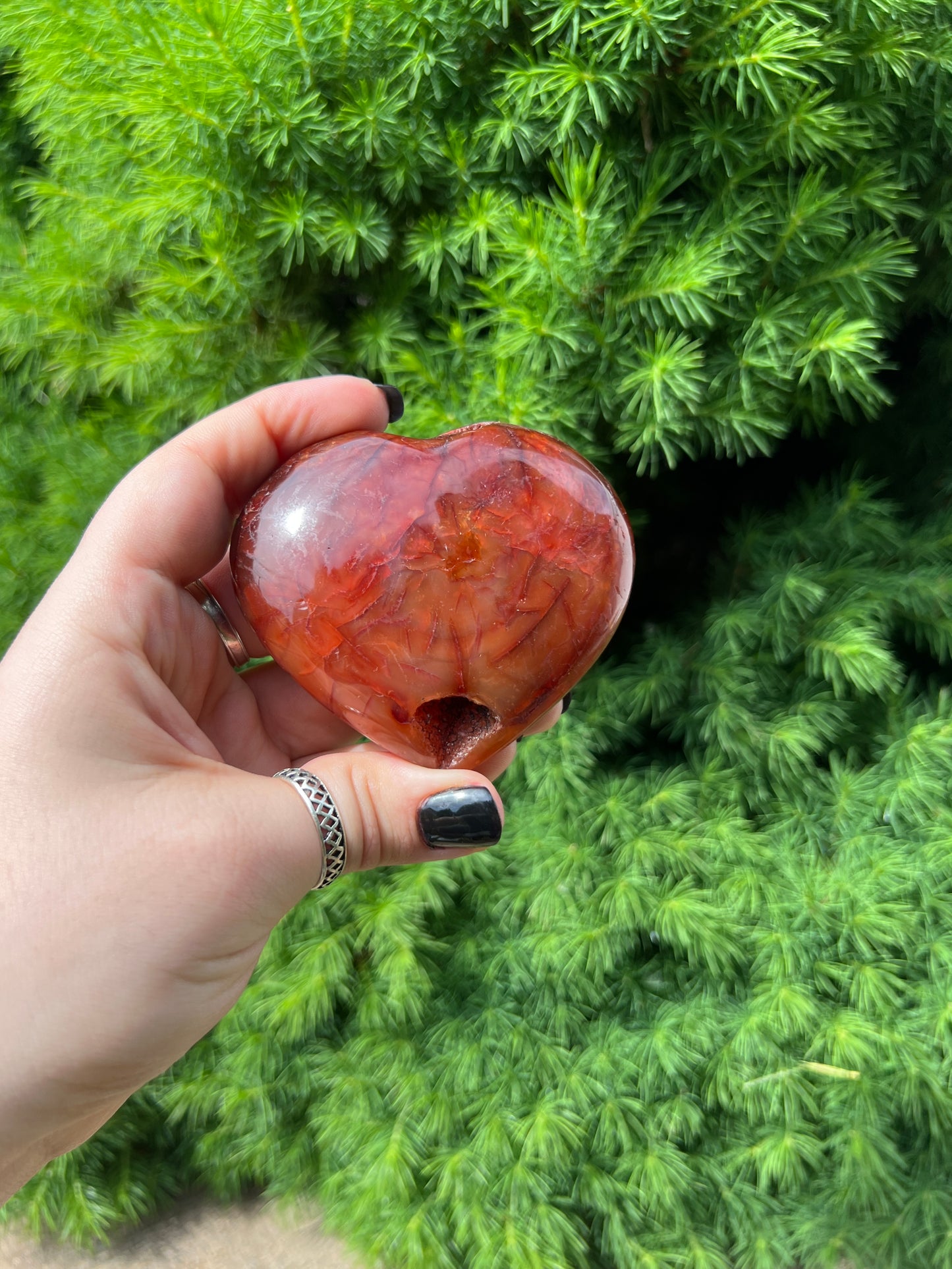 Carnelian Heart (L)