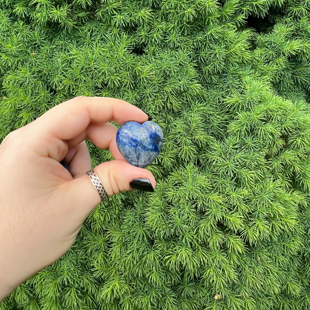 Lapis Lazuli Mini Heart