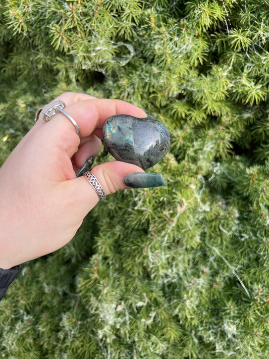 Labradorite Heart (S)