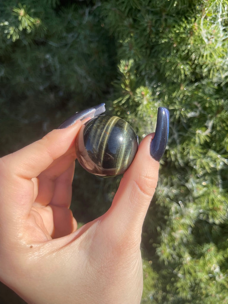 Blue Tiger’s Eye Sphere