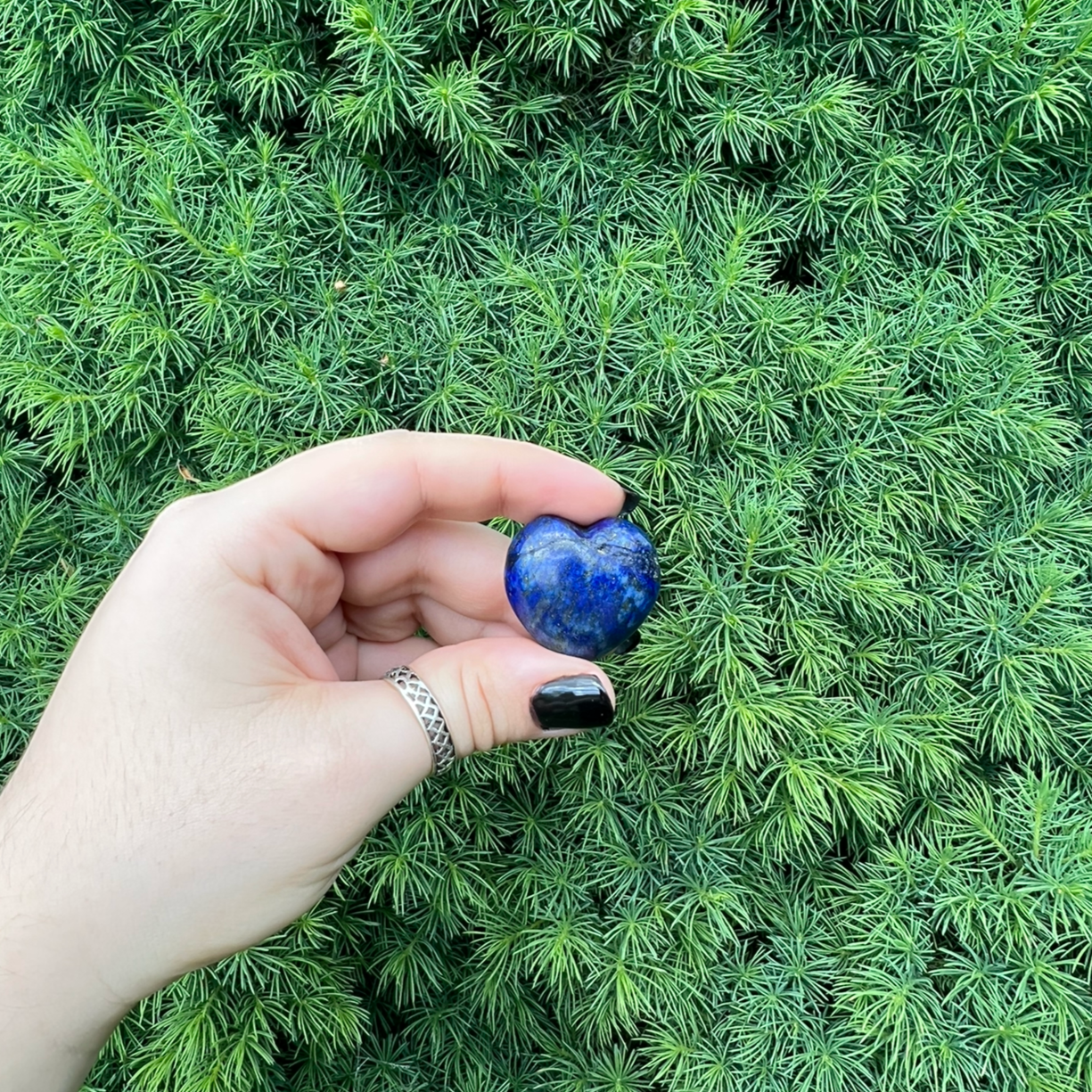 Lapis Lazuli Mini Heart