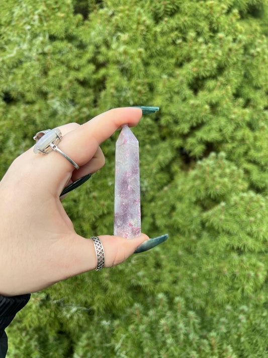 Pink Tourmaline Tower (s-m)