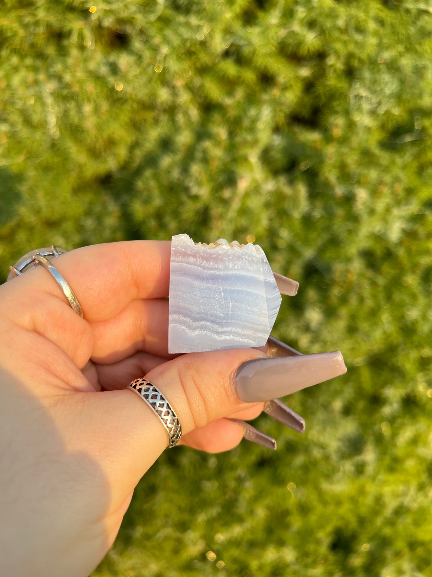 Blue Laced Agate Mini Slabs (xs)