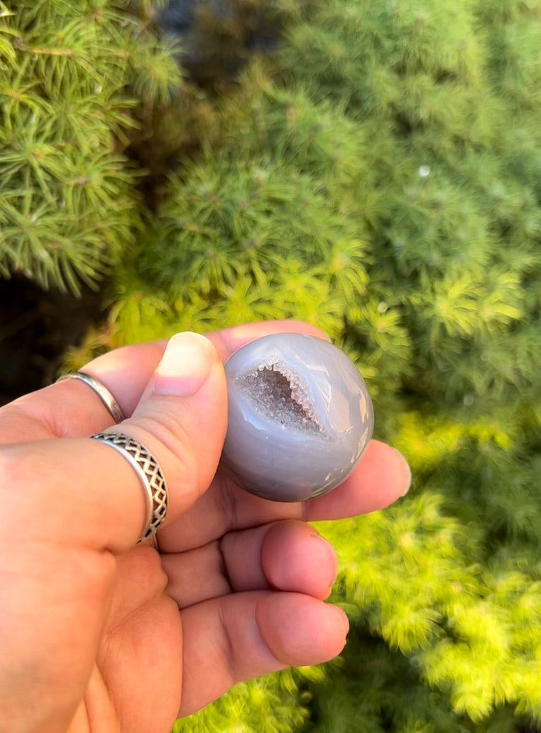 Druzy Agate Sphere (S)