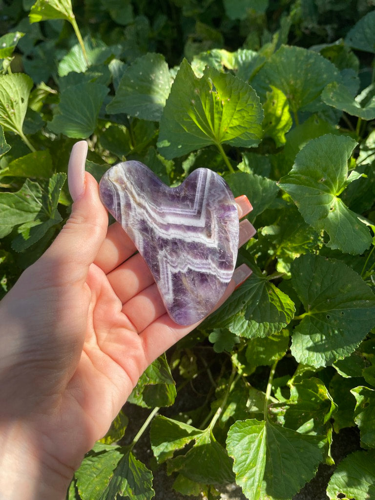 Amethyst Gua Sha