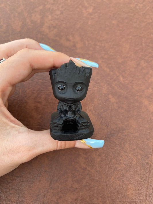 Black Obsidian  Baby Groot