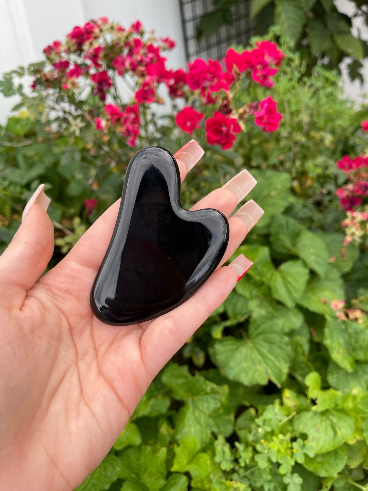 Black Obsidian Gua sha