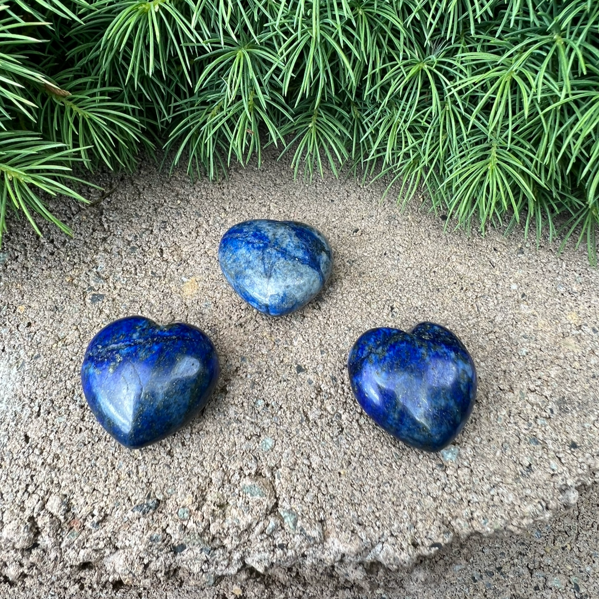 Lapis Lazuli Mini Heart