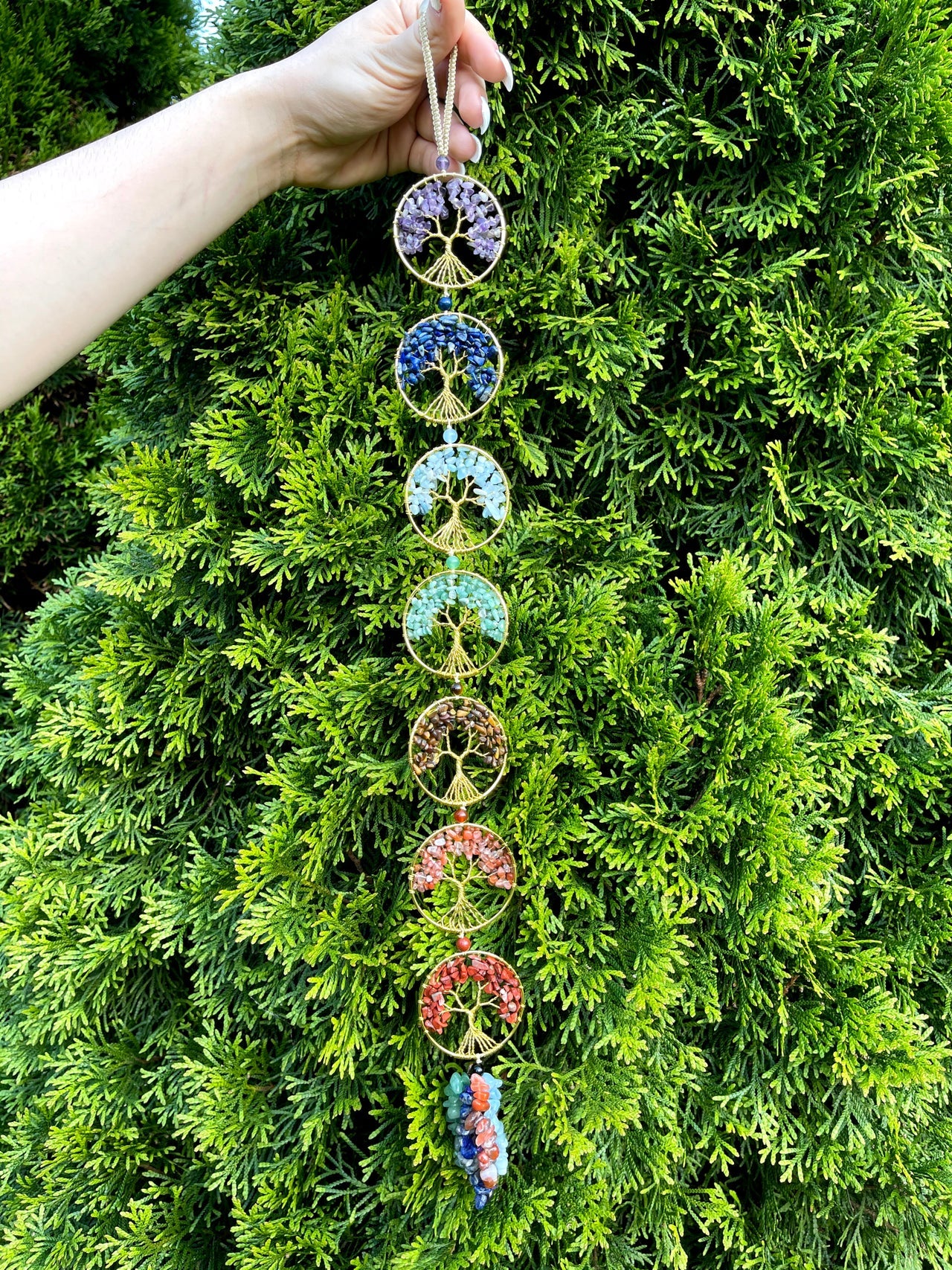 Crystal Chakra Wall Decor