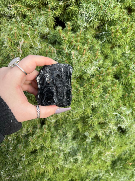 Black Tourmaline Chunk (L)