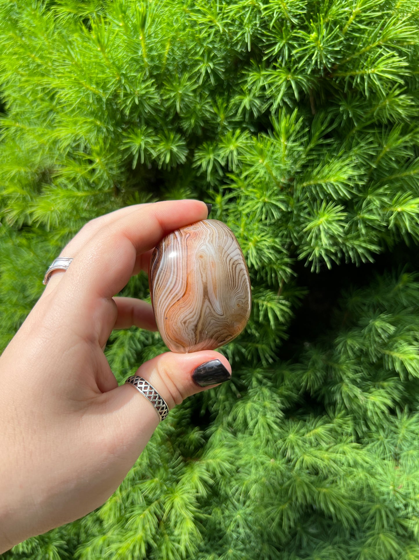 Sardonyx Palm Stone (M)