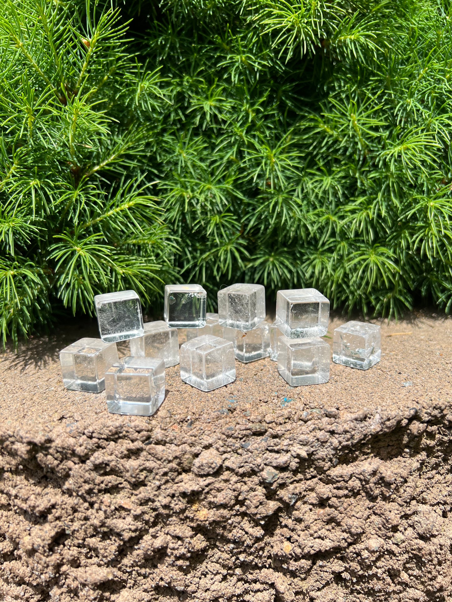 Clear Quartz Cube