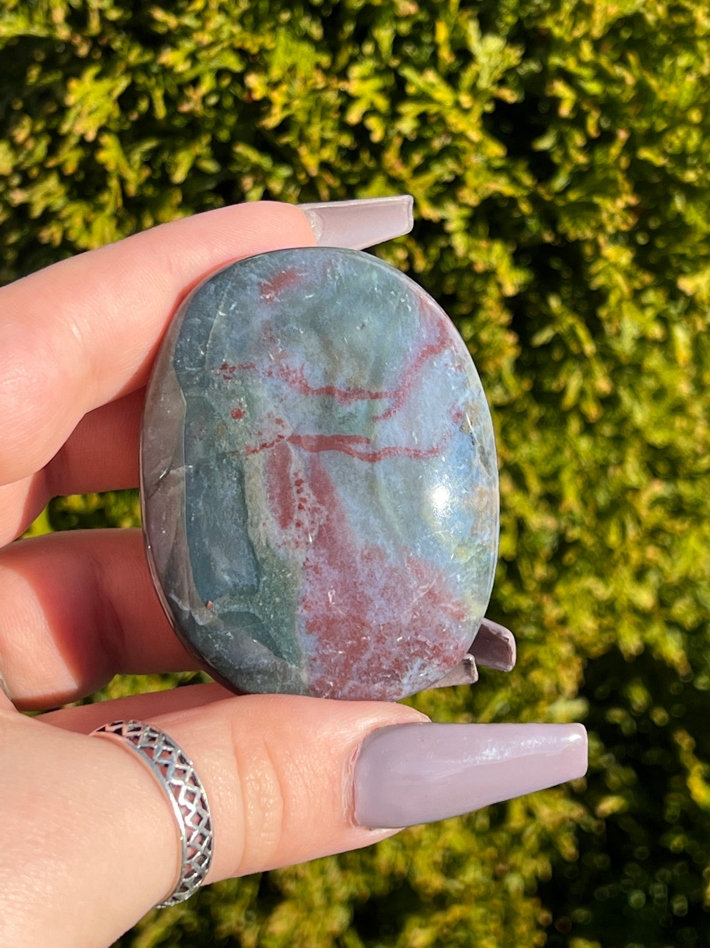 Ocean Jasper Palm Stone (M)