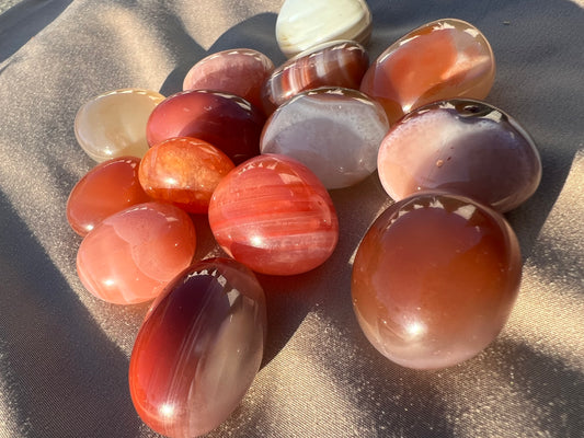 Red Agate Tumble Stone