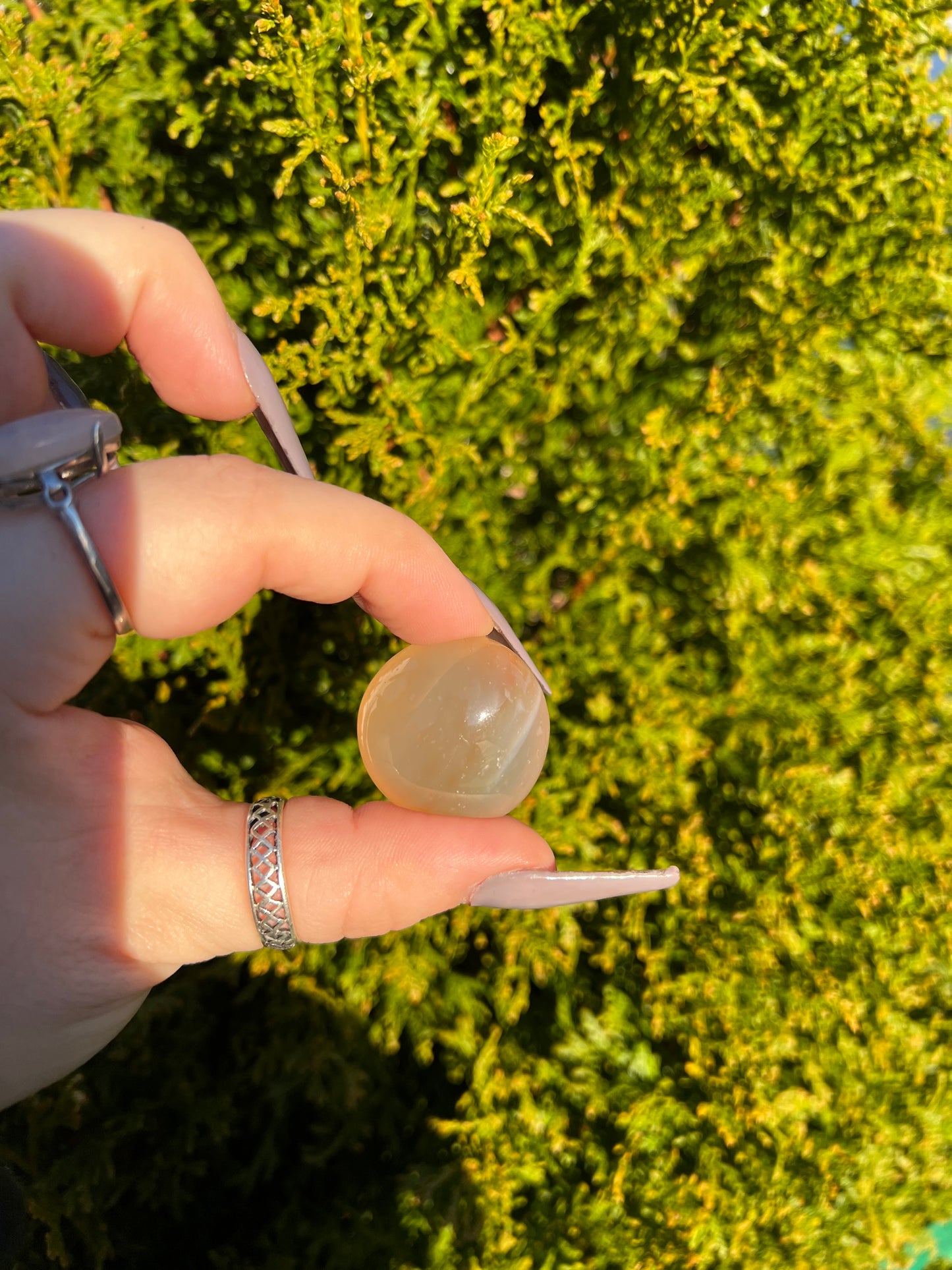 Red Agate Tumble Stone