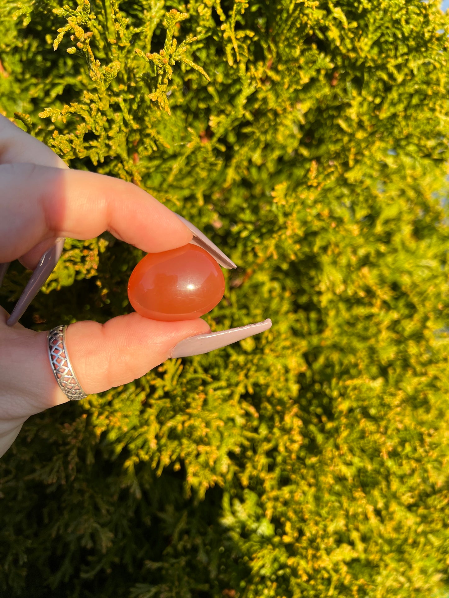 Red Agate Tumble Stone