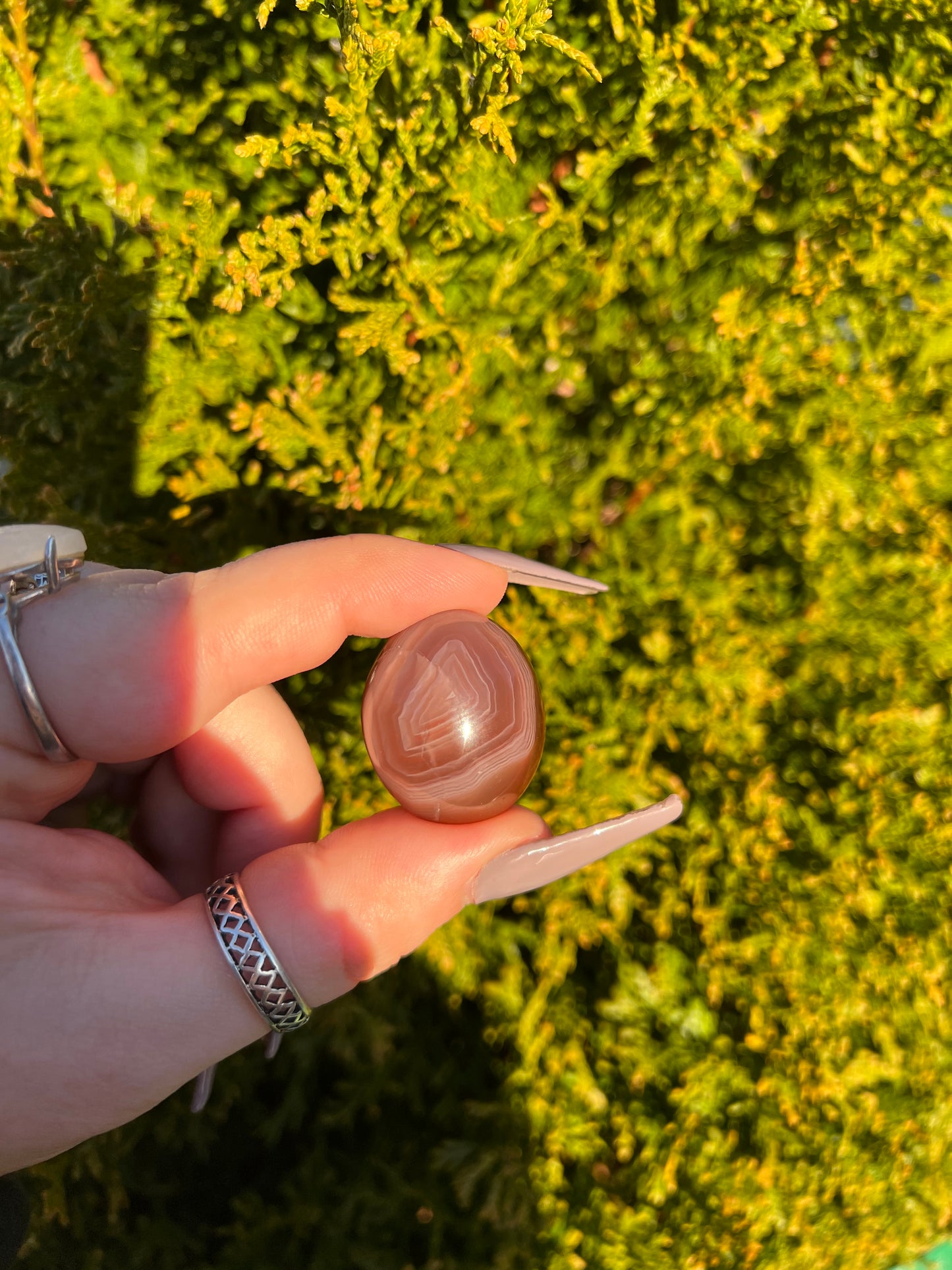 Red Agate Tumble Stone