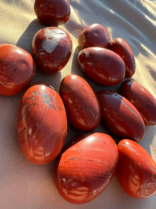 Red Jasper Tumble Stone (L)