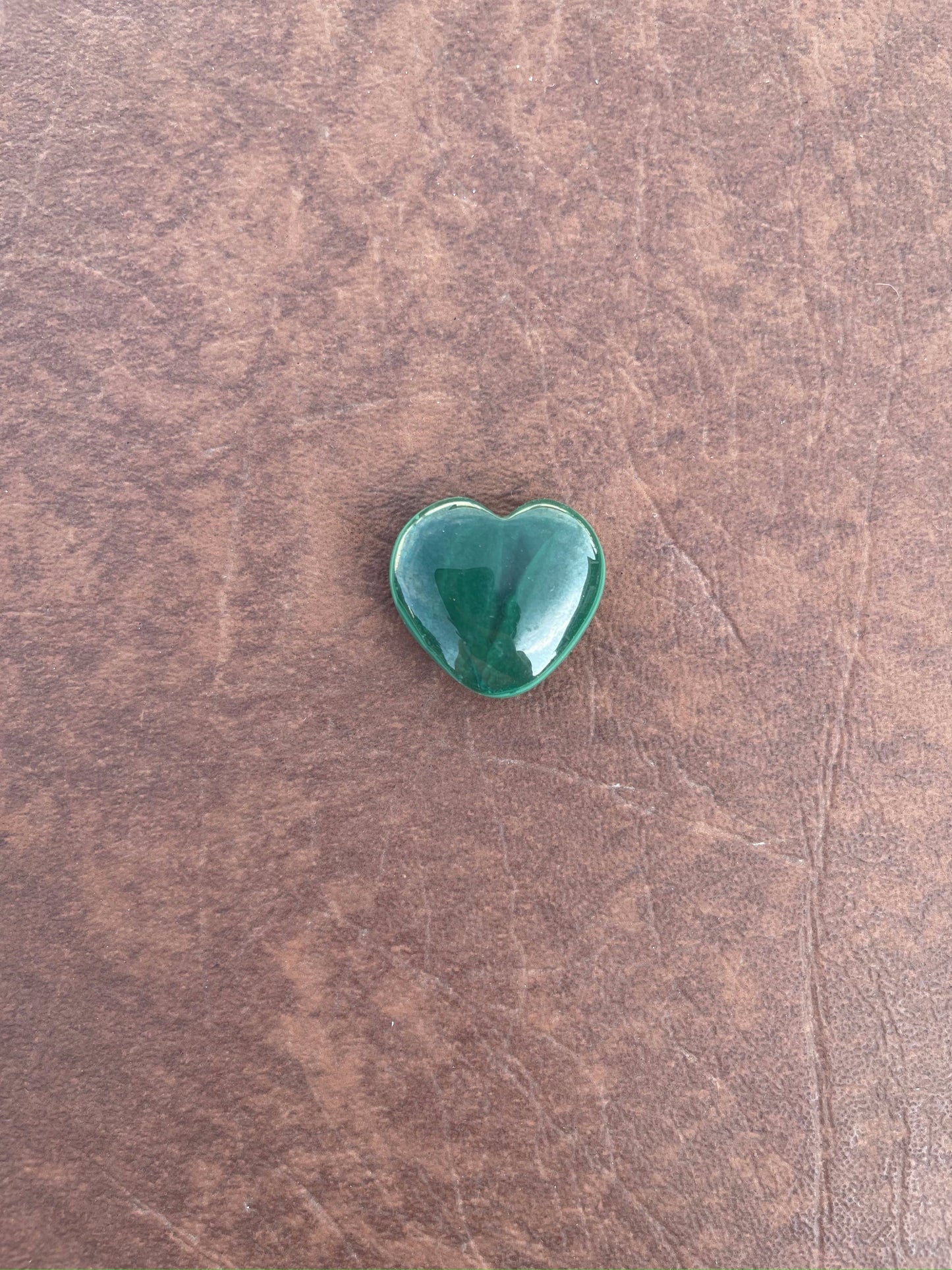 Mini Malachite Hearts (xs)