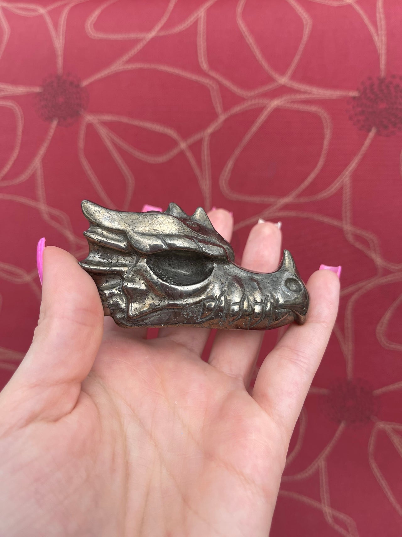 Pyrite Dragon's Head