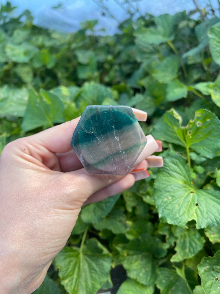 Rainbow Fluorite Popsocket